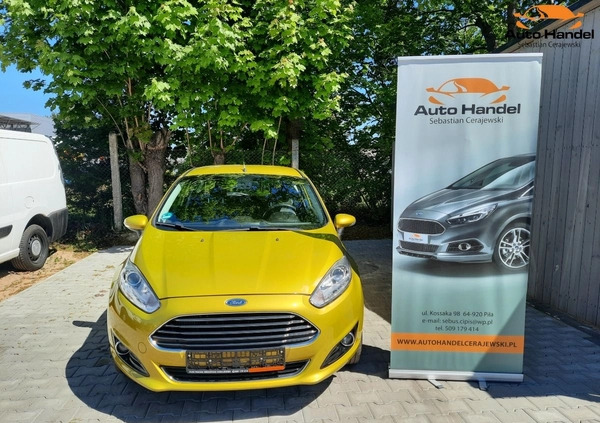 Ford Fiesta cena 24999 przebieg: 122000, rok produkcji 2012 z Brzeg Dolny małe 781